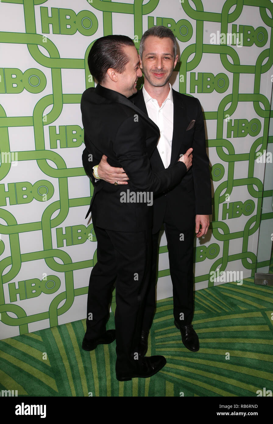 Beverly Hills, Ca. 6. Januar, 2019. Kieran Culkin, Jeremy Strong, an der HBO-Post 2019 Golden Globe Party bei Circa 55 in Beverly Hills, Kalifornien am 6. Januar 2019. Credit: Faye Sadou/Medien Punch/Alamy leben Nachrichten Stockfoto