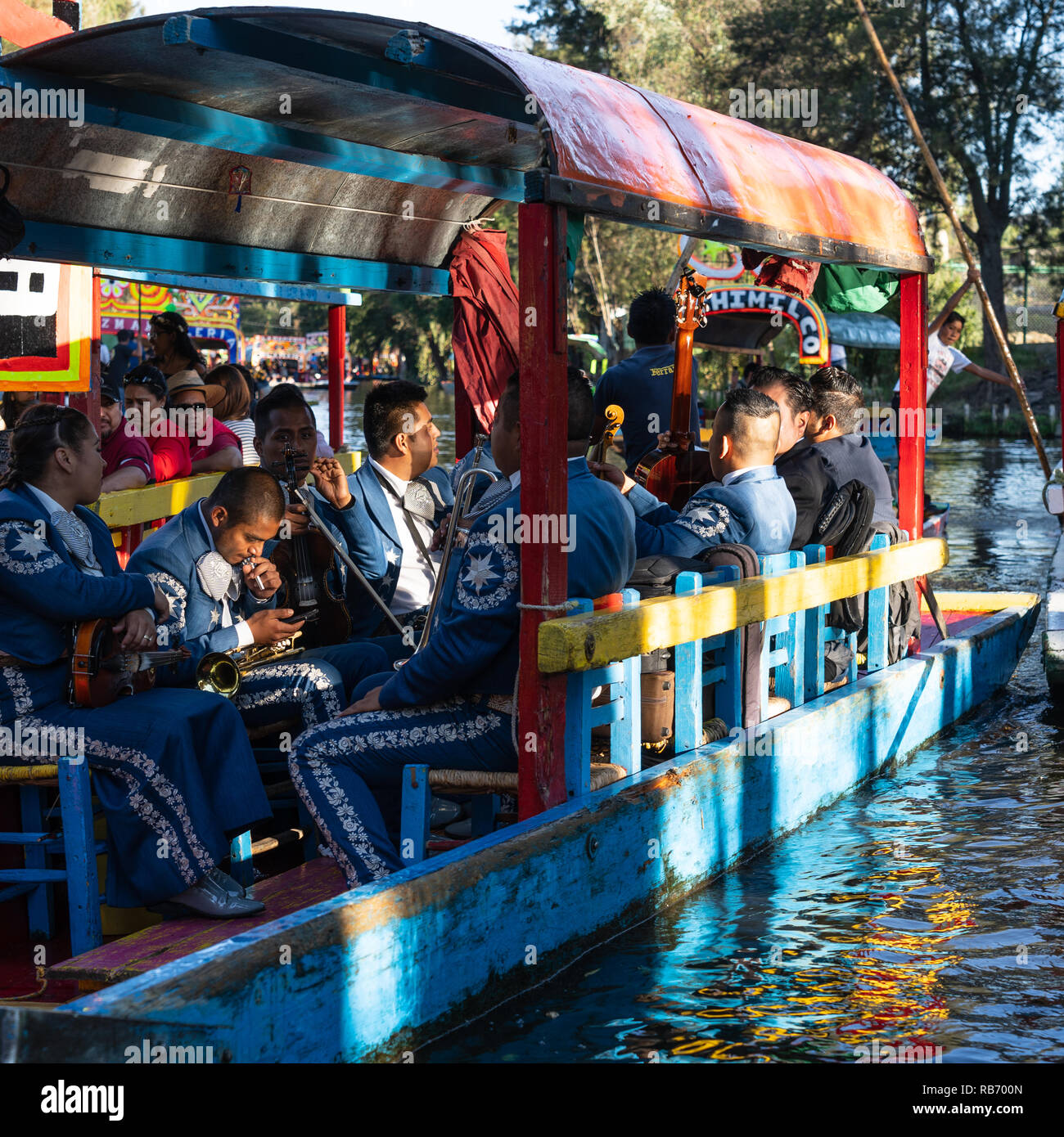 Farbenfrohe Mexiko Stockfoto