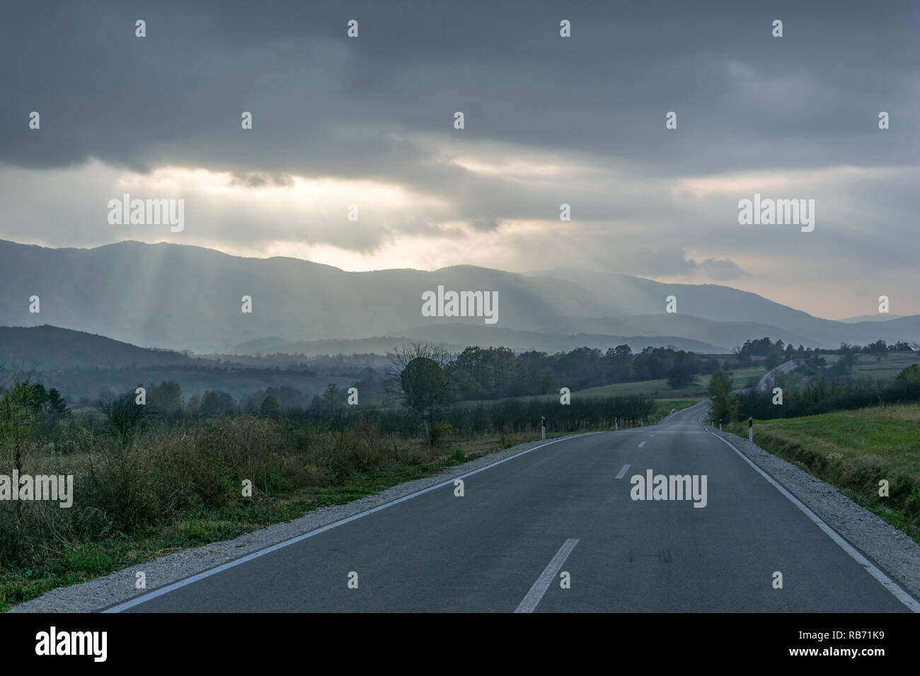 Die Straße Stockfoto