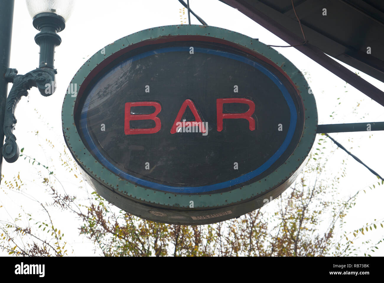 Bar, New Orleans. Stockfoto