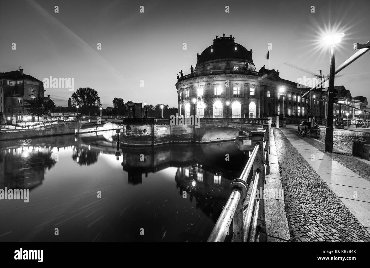 Das Bode-museum in Berlin und ist eines der besten Museen in Europa. Stockfoto