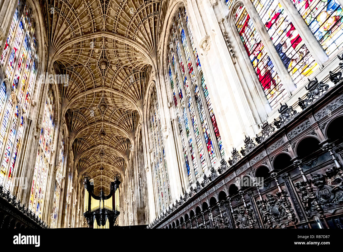 King's College (Cambridge, England) Stockfoto