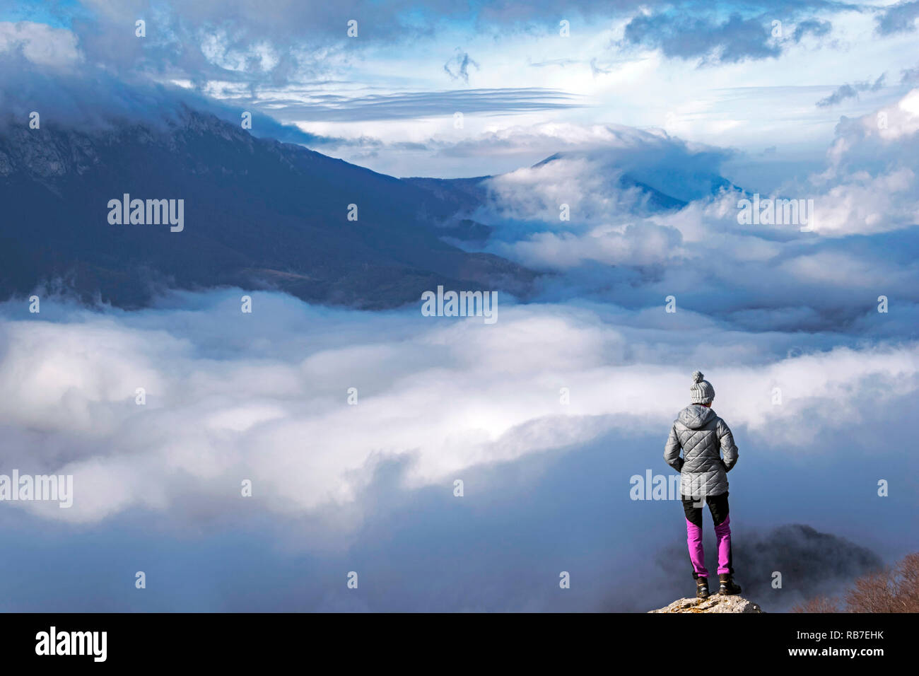 Preslap, chemische Berg, Serbien Stockfoto