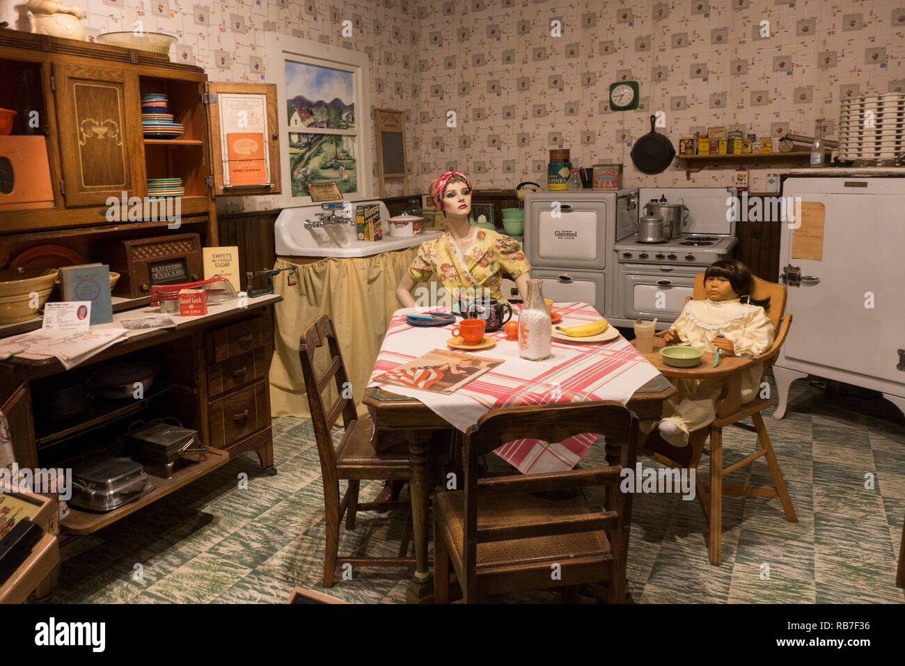 Wright Museum des Zweiten Weltkriegs Wolfeboro, New Hampshire Stockfoto