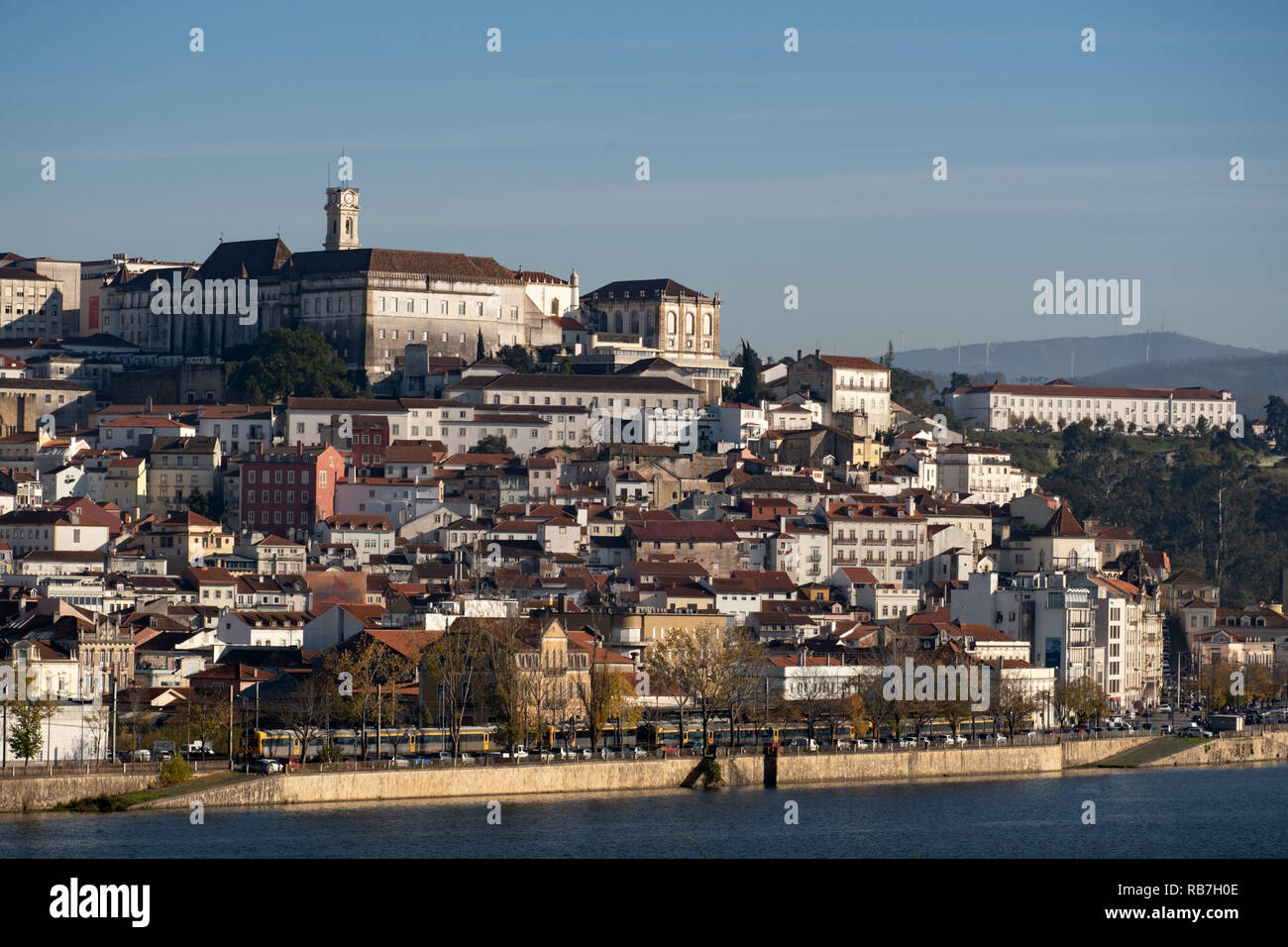 Malerischer Blick auf Coimbra, Portugal, Europa Stockfoto