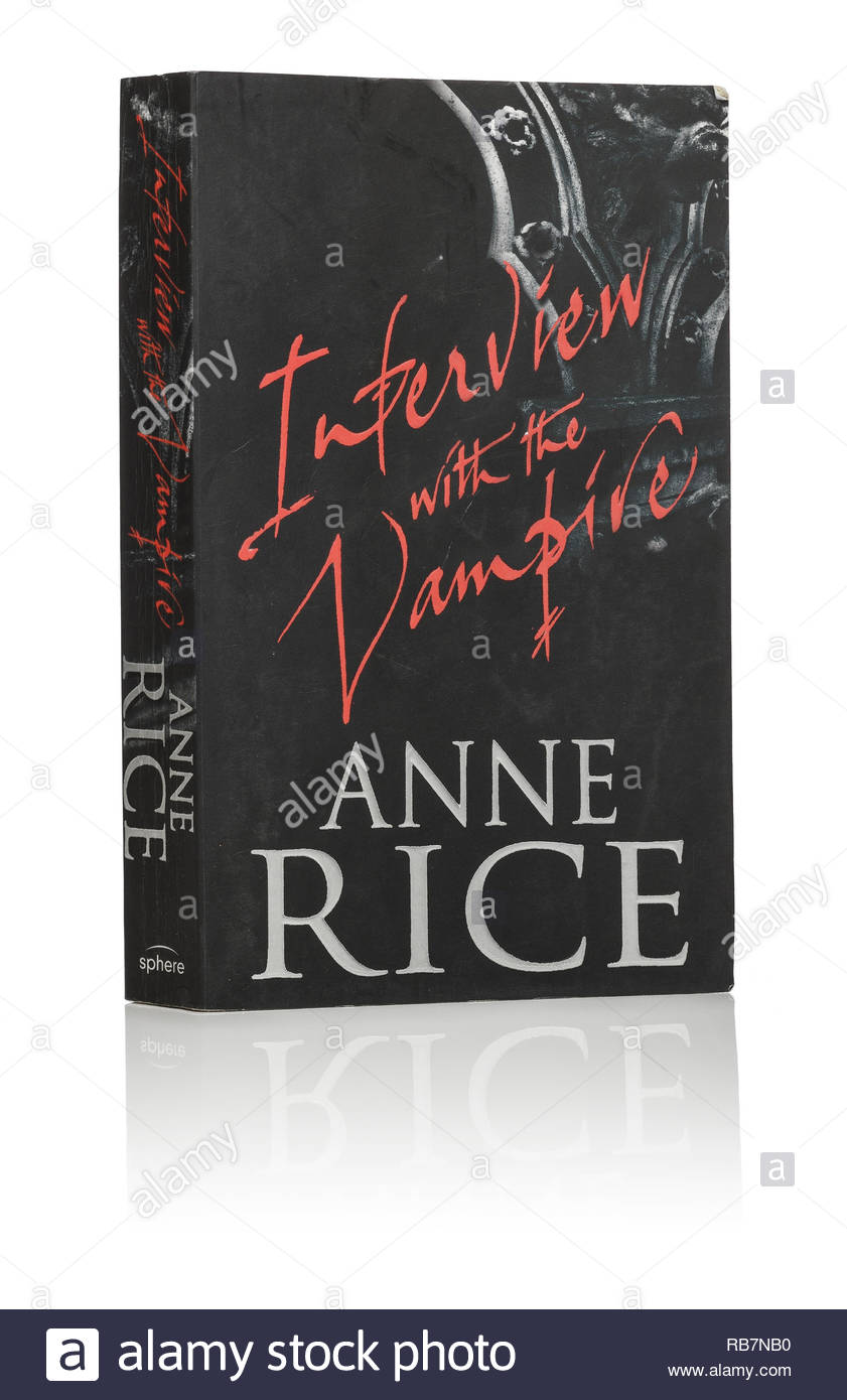 Interview Mit Einem Vampir Von Anne Rice Buch Stockfotografie Alamy
