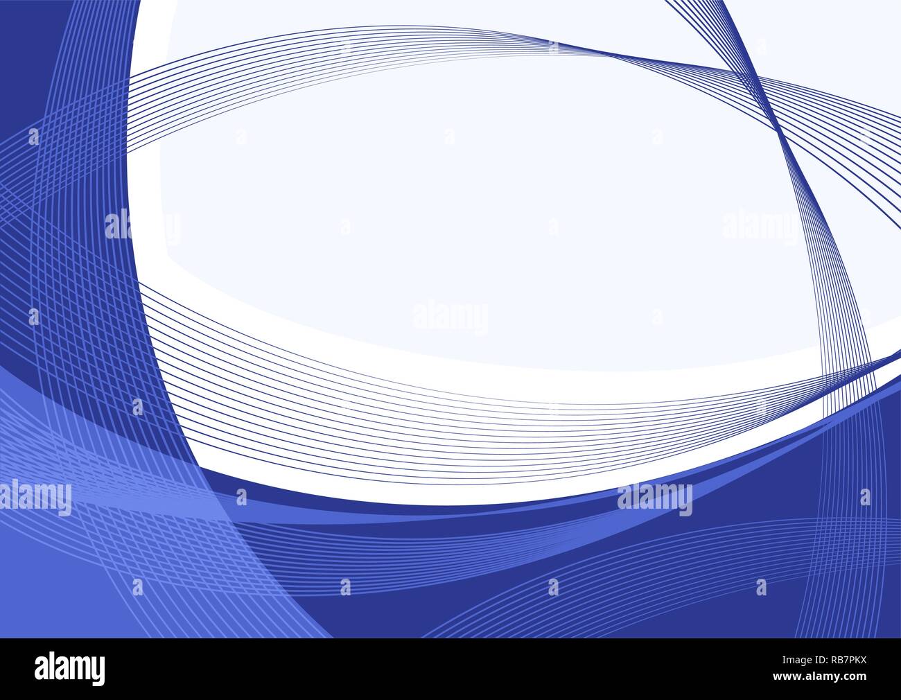 Abstrakte business card, Linien Hintergrund, vector Template Stock Vektor