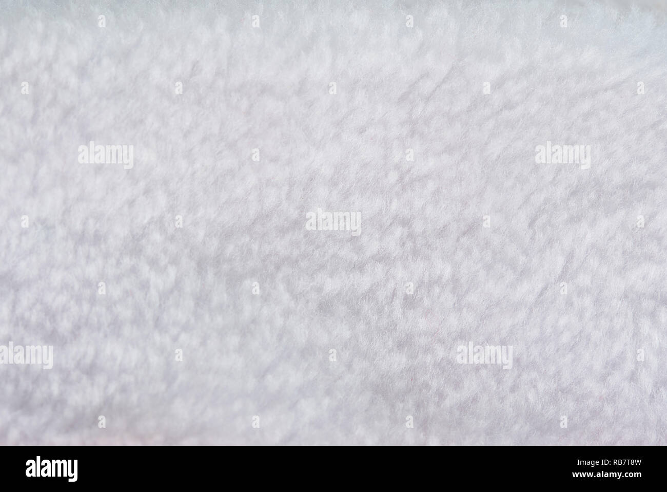 Weißes Tuch Textur Hintergrund. Grauer Stoff Material Oberfläche Stockfoto