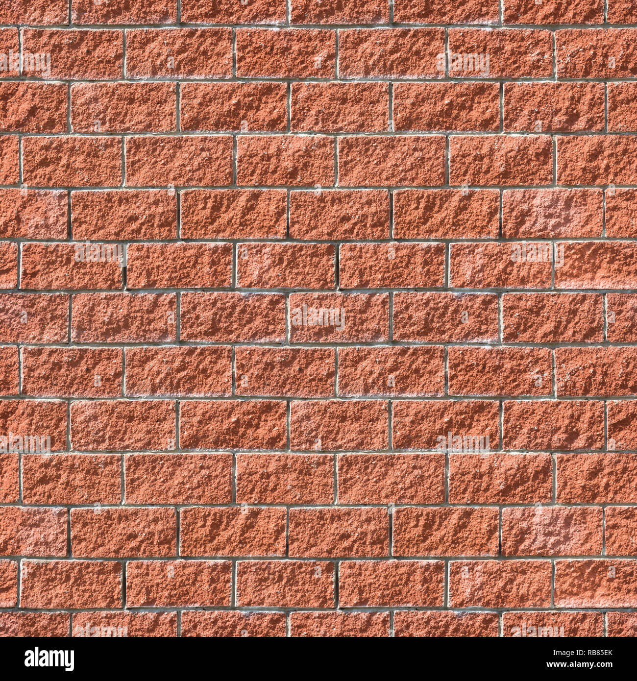 Nahtlose Ziegel Muster an der Wand. Hintergrund für Design Stockfoto