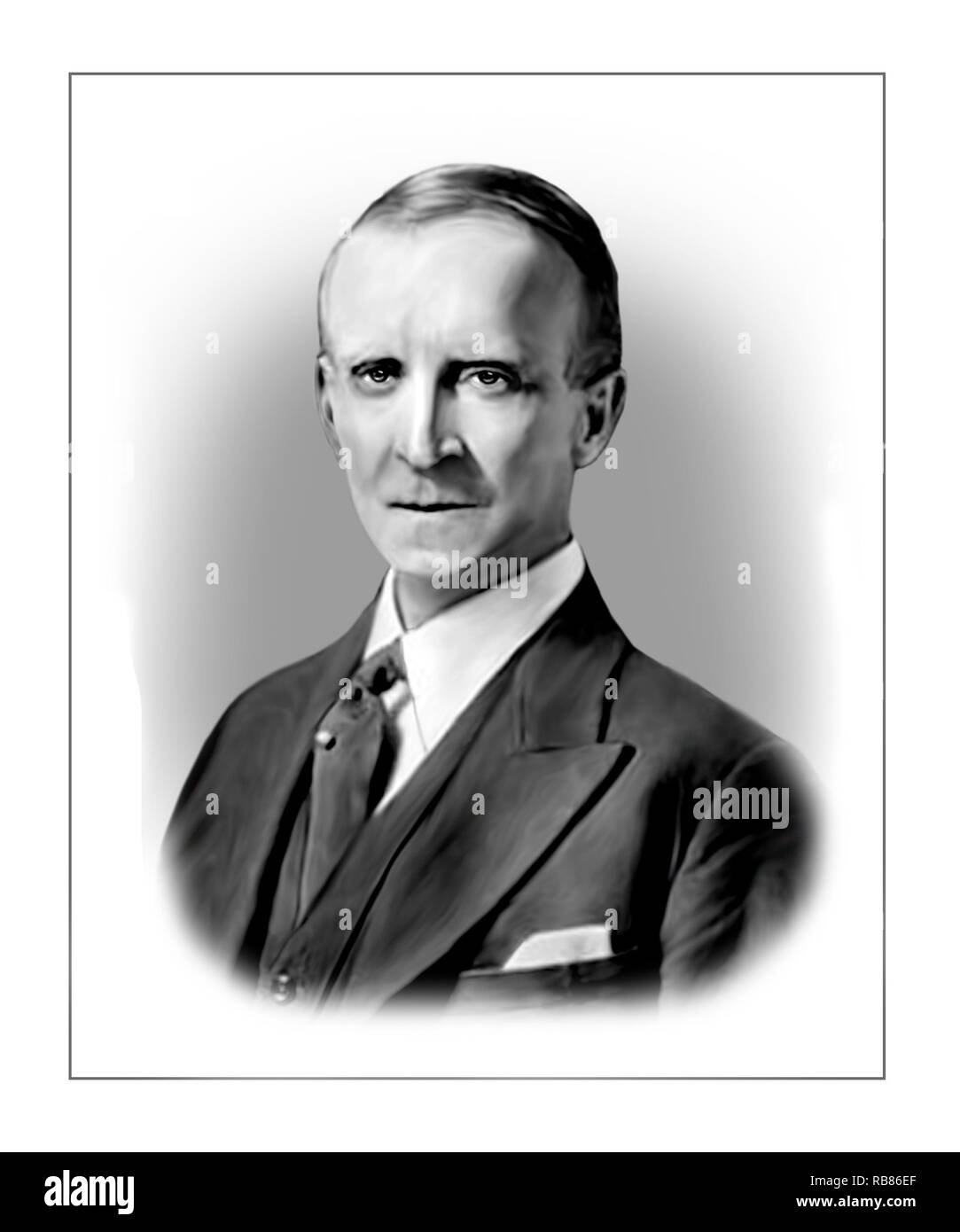 John Buchan 1875 1940 schottischer Schriftsteller, Historiker, Politiker Stockfoto