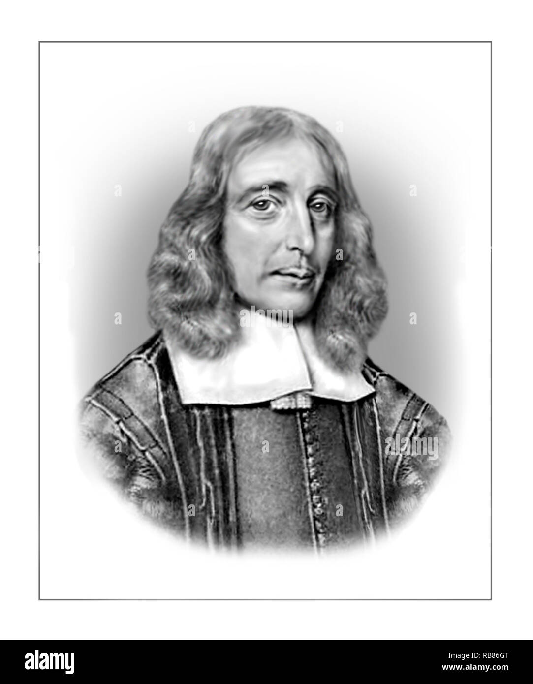 Thomas Willis 1621 - 1675 englischer Arzt Stockfoto