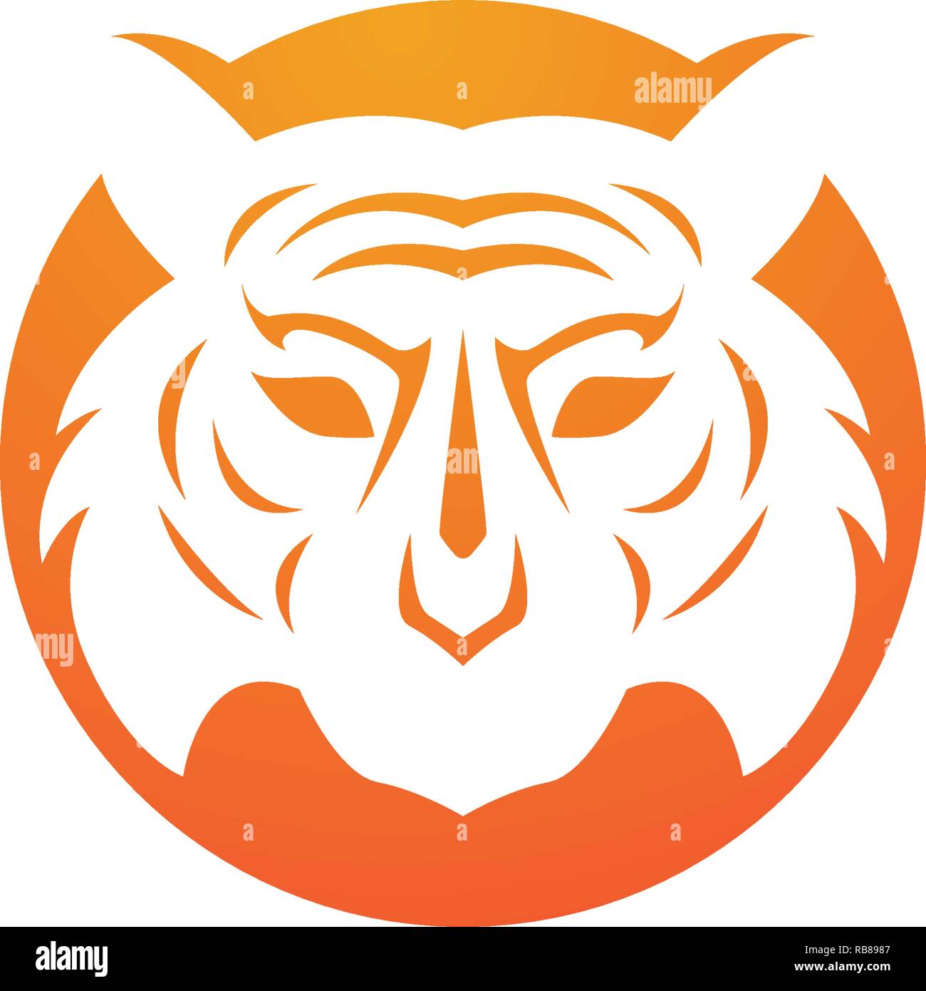 Tiger logo Vorlage vektor Icon Design Stock Vektor