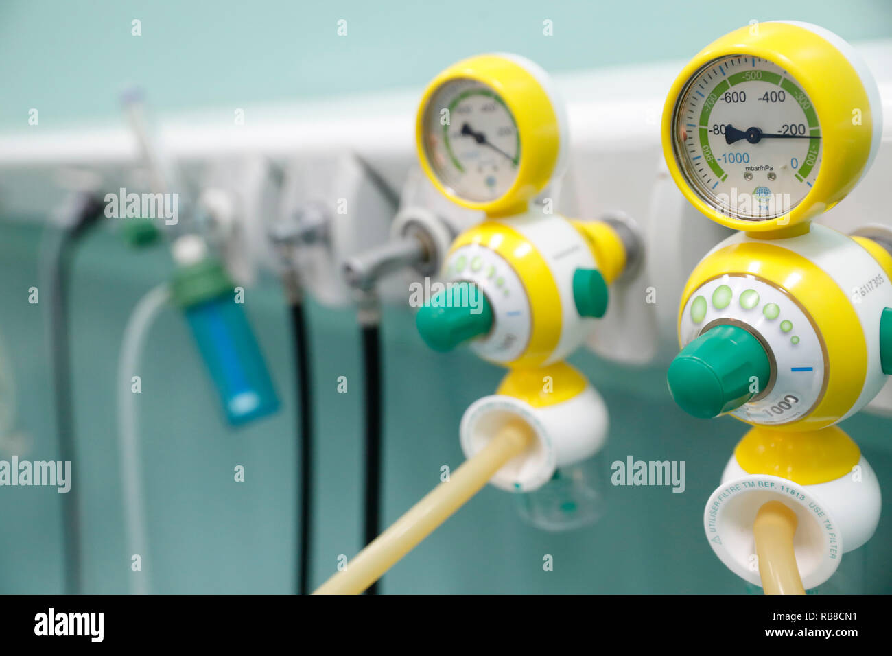 Tam Duc Kardiologie Krankenhaus. Op. Der herzchirurgie. Sauerstoff. Ho Chi Minh City. Vietnam. Stockfoto