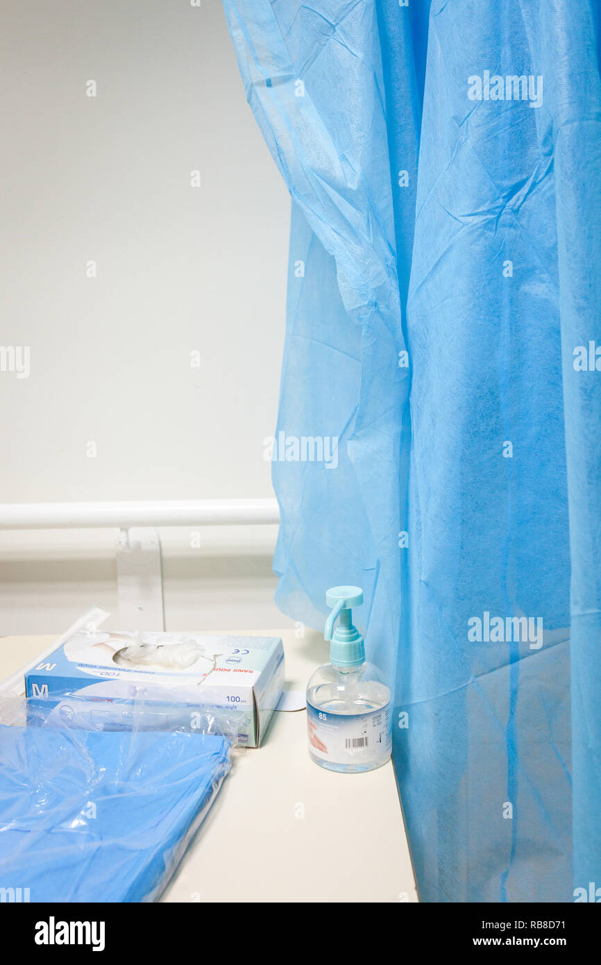 Hygiene im Krankenhaus Stockfoto