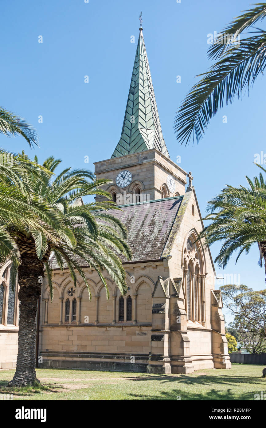 St. Alban anglikanische Kirche, Muswellbrook, NSW, Australien. Stockfoto