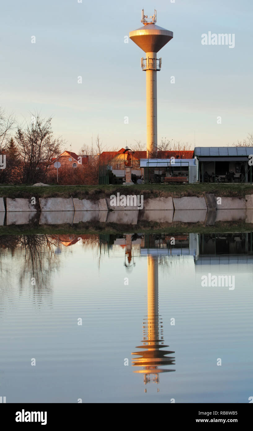 Tank Wassertank - Europa Stockfoto