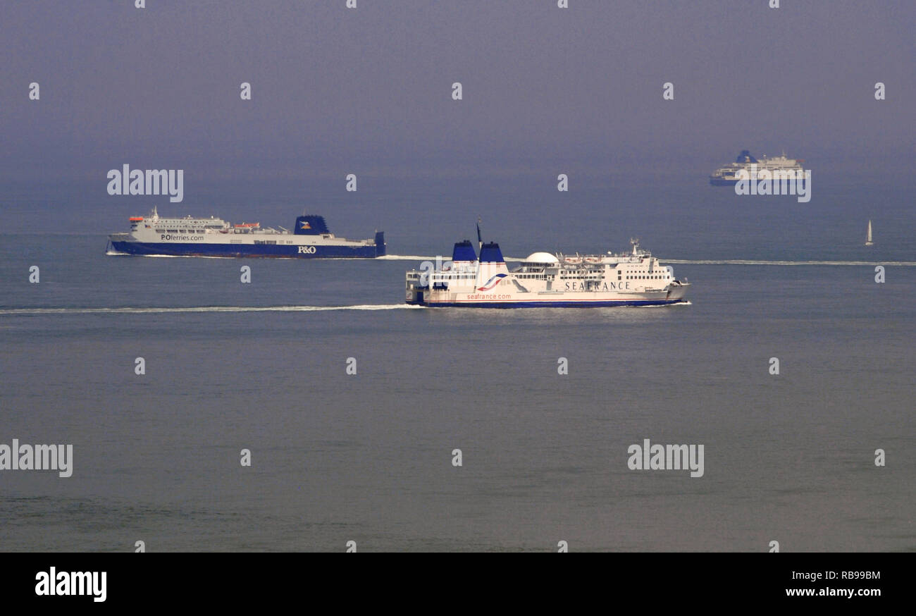 Dover Nach Calais Route Stockfotos Und Bilder Kaufen Alamy