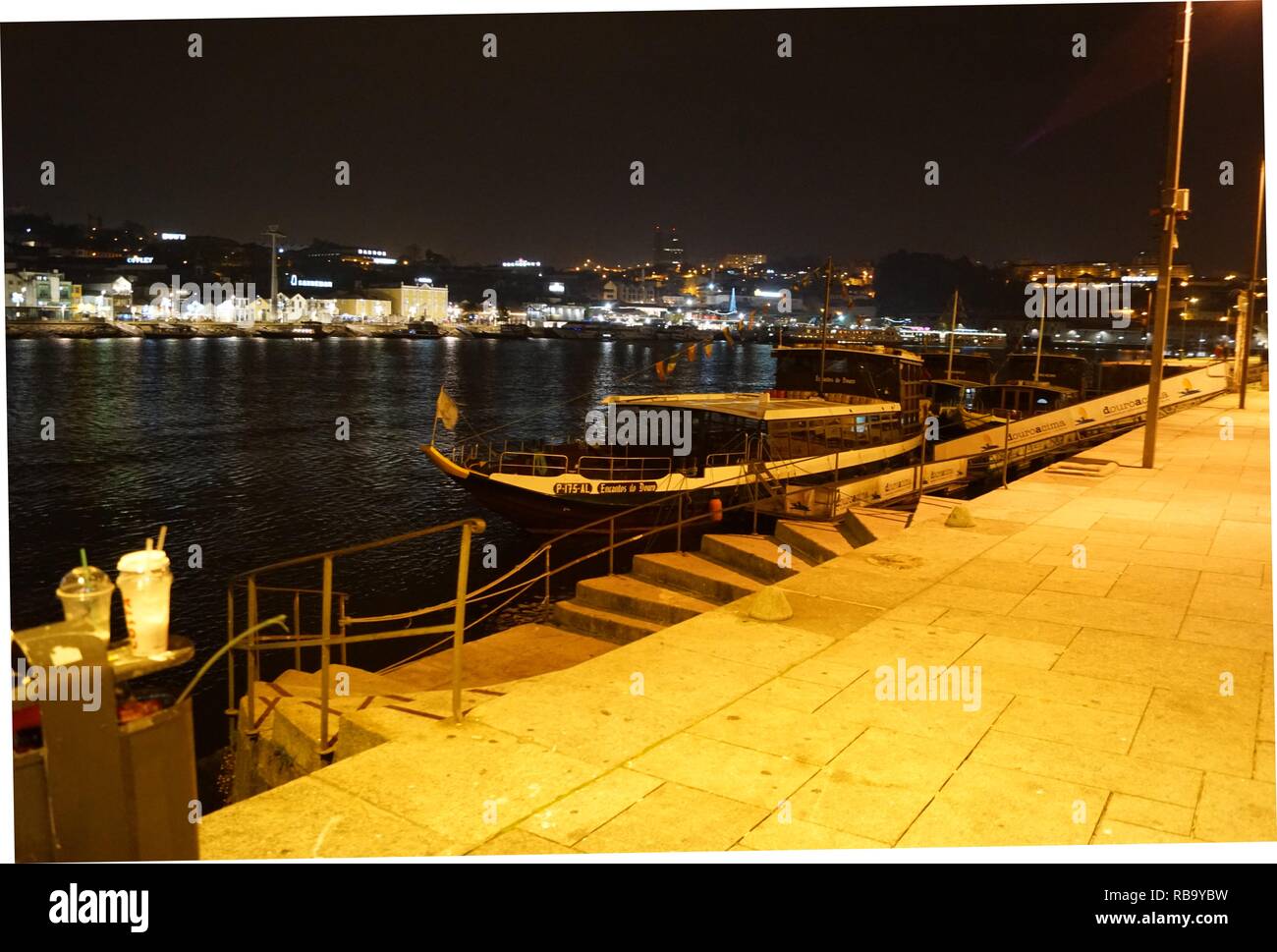 Der Fluss Douro, Porto, Portugal Stockfoto