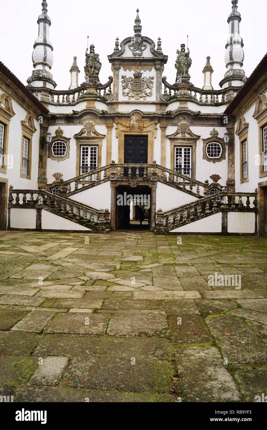 Mateus Haus und Gärten, Portugal Stockfoto