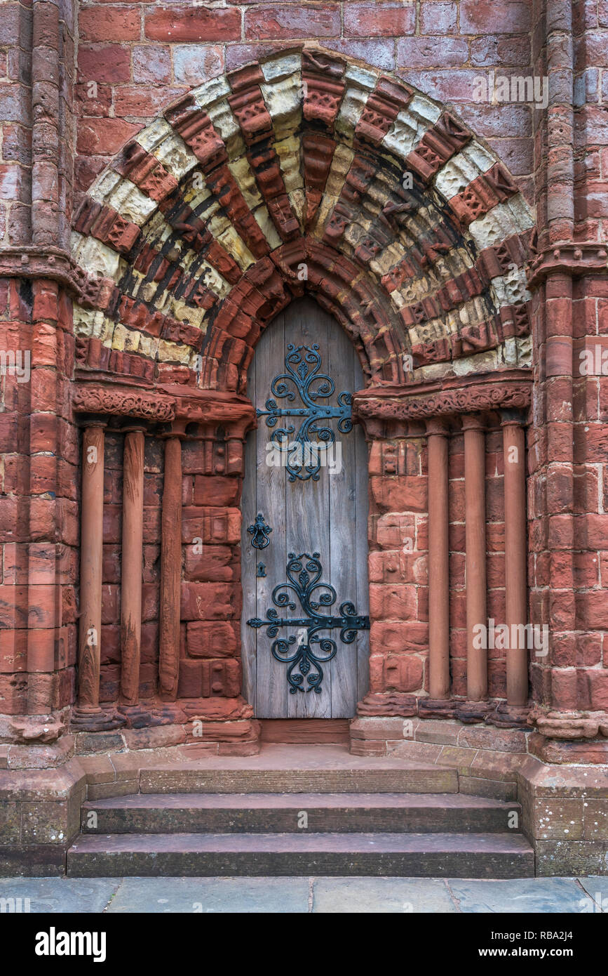 Die St. Magnus Kathedrale in Kirkwall, Orkney Inseln, Schottland, Großbritannien, Europa. Stockfoto