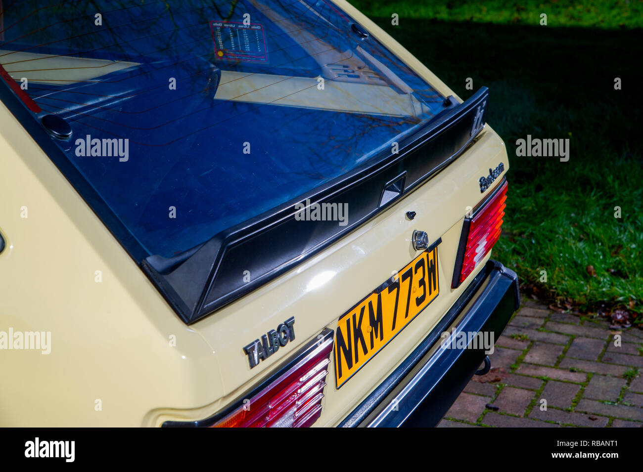 1980 Talbot Sunbeam Ti britischen heißen Limousine Sportwagen Stockfoto