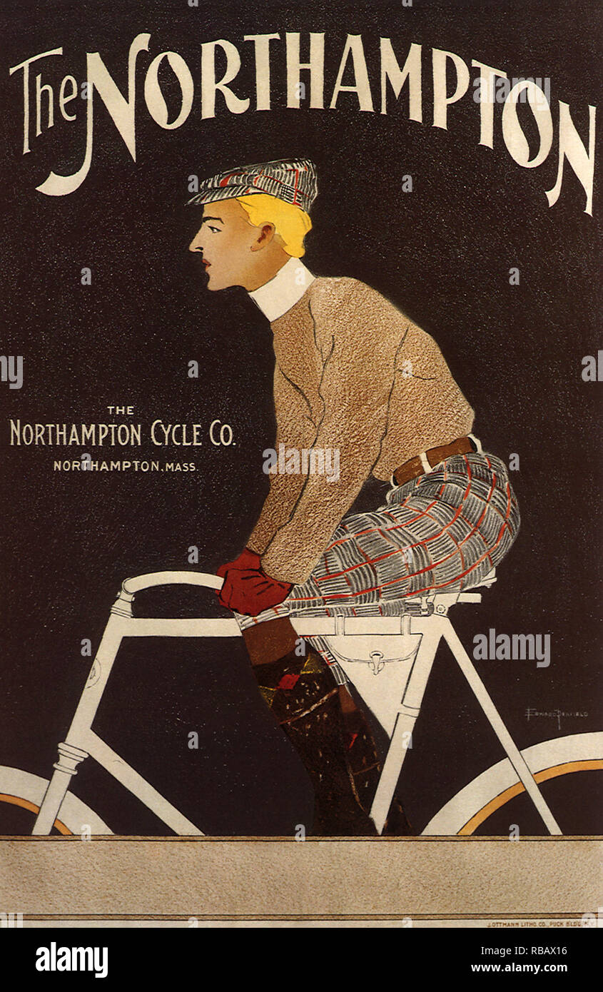 Profil der Radfahrer. Stockfoto