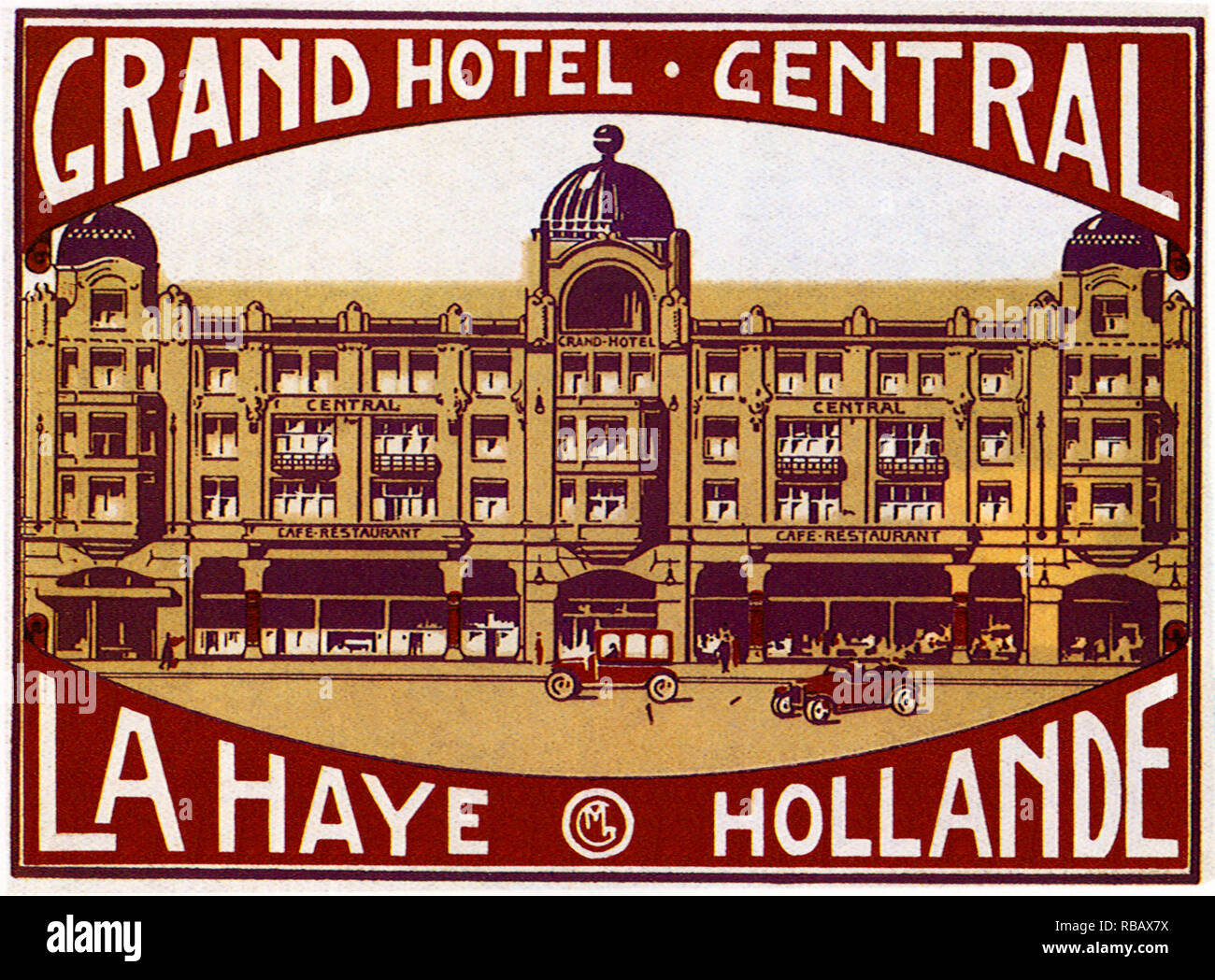 Grand Hotel-Central. Stockfoto