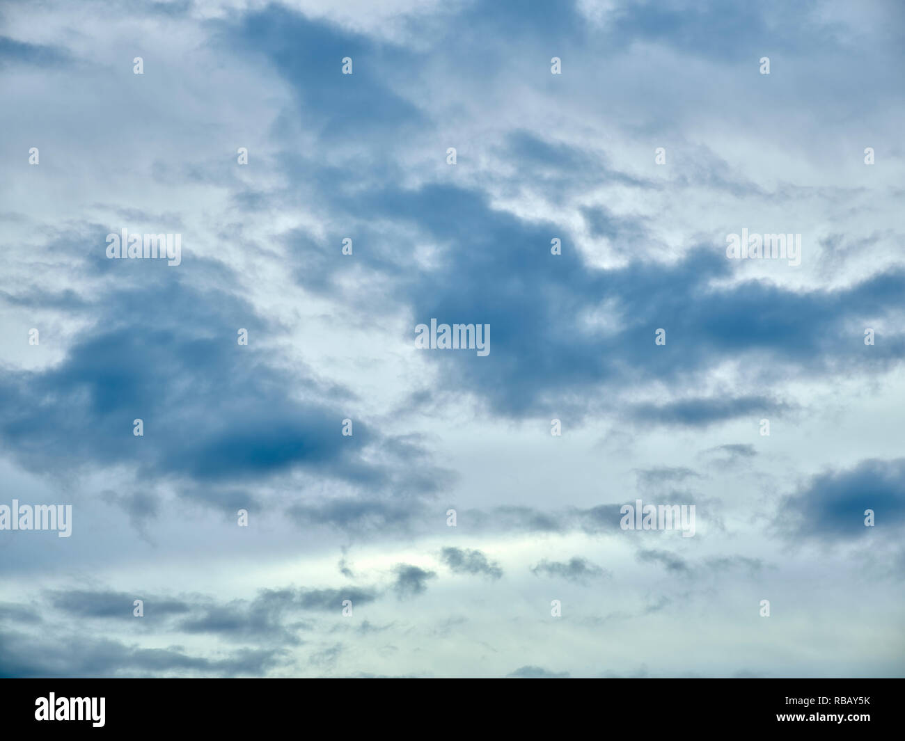 Cloudscape, Island Stockfoto