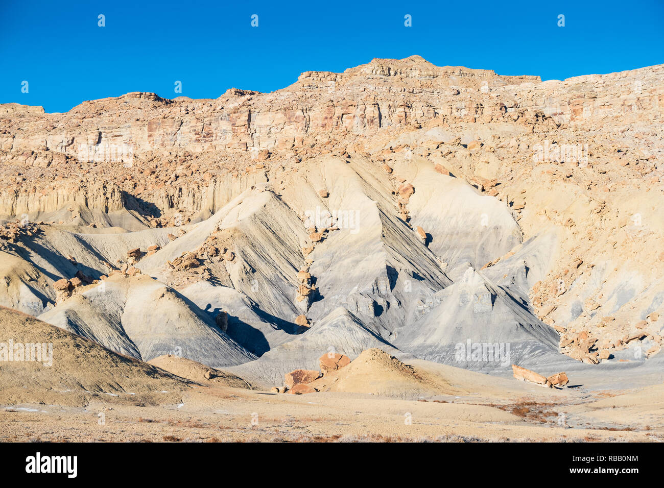 Landschaft in der Nähe von Big Water, Utah, Glen Canyon National Recreation Area, USA Stockfoto