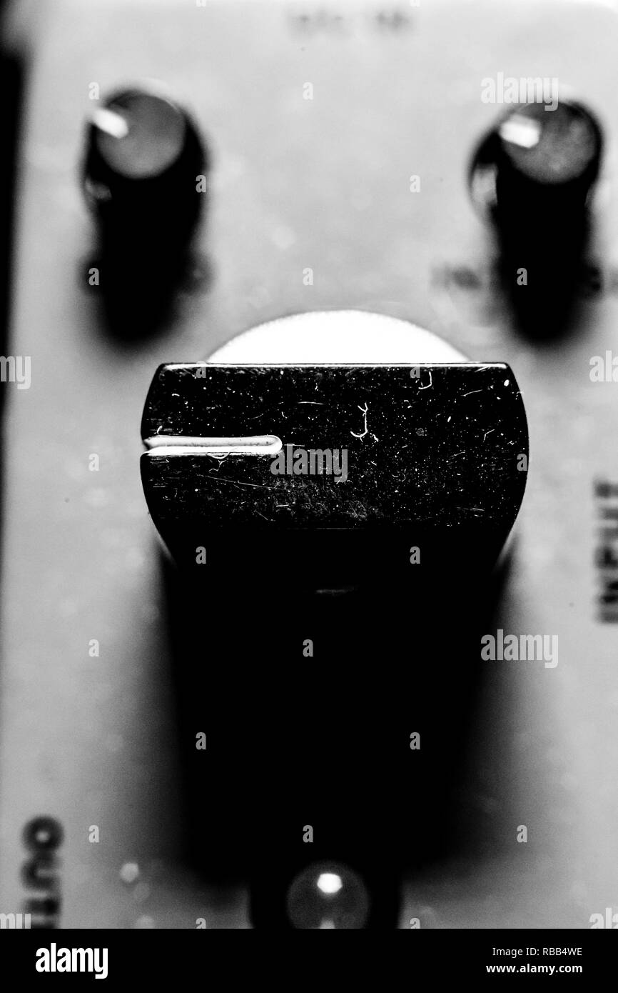 Guitar Pedal Stockfoto