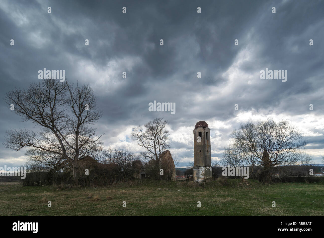Verlassene Kirche in Bulgarien Stockfoto