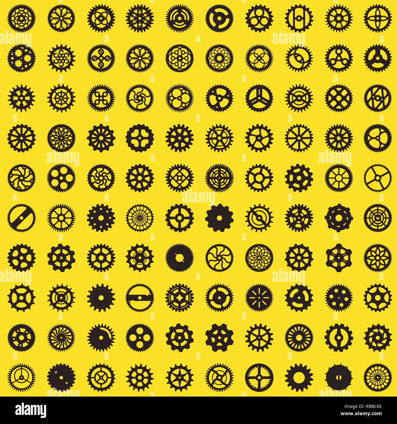 Viktorianischen Ära nahtlose Muster. Steampunk Zahnräder digitales Papier. Zahnräder auf hellen Hintergrund Textur Vektor Stock Vektor Viktorianischen Ära nahtlose Muster. Steampunk Zahnräder digitales Papier. Zahnräder auf hellen Hintergrund Textur Vektor Stock Vektor