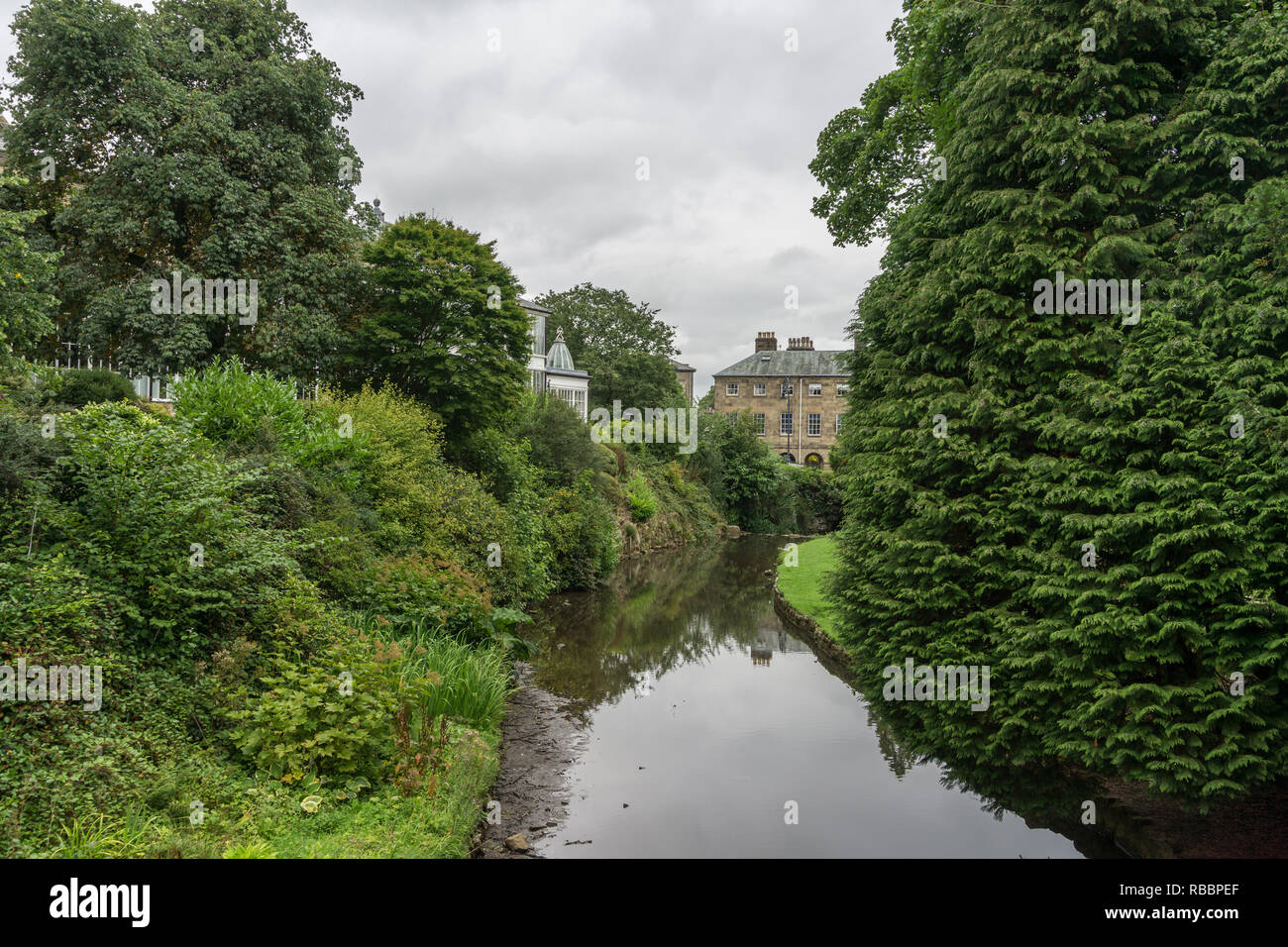 Pavilion Gardens in Buxton, Derbyshire, UK Stockfoto
