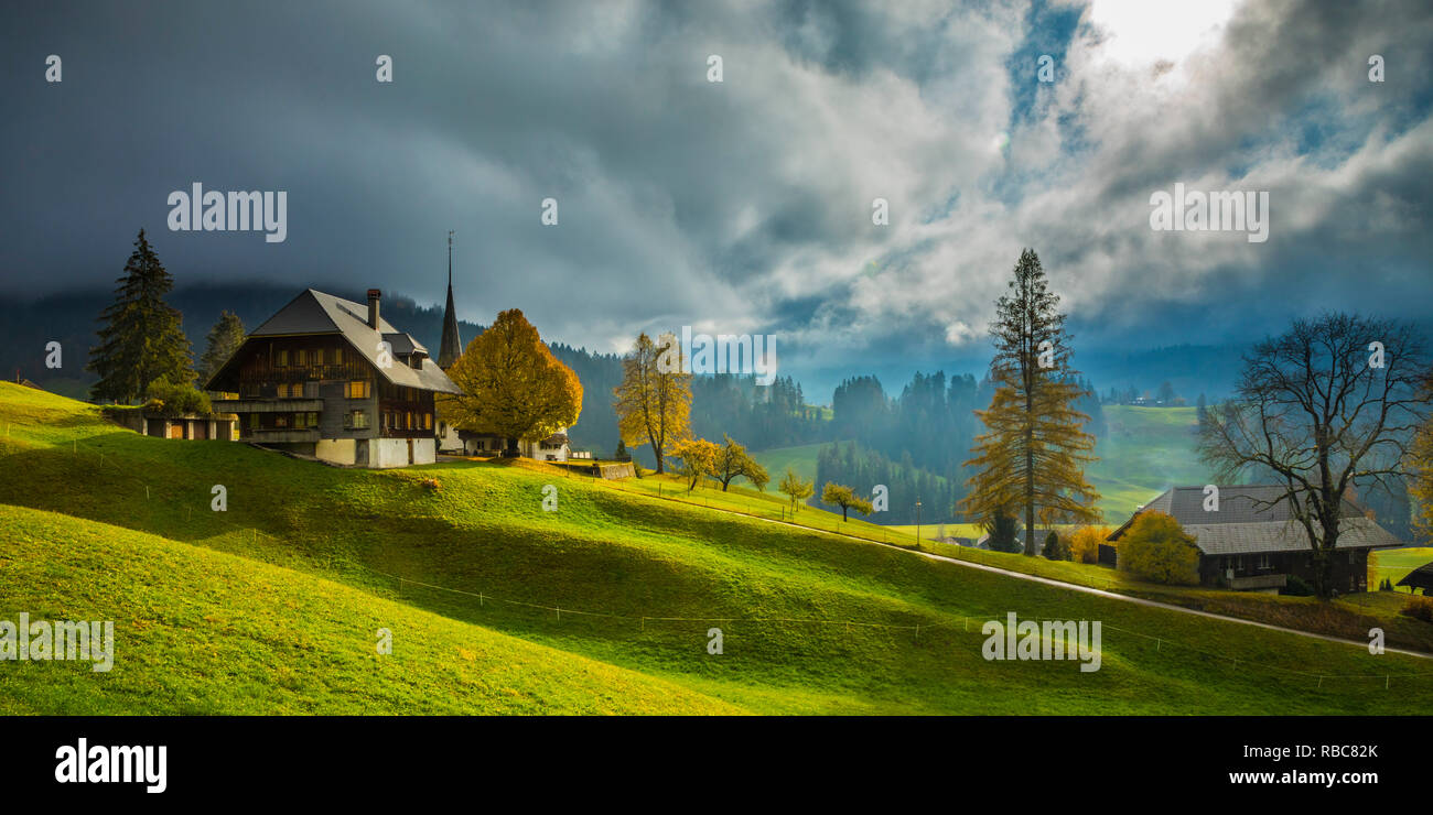 Emmental, Berner Oberland, Schweiz Stockfoto