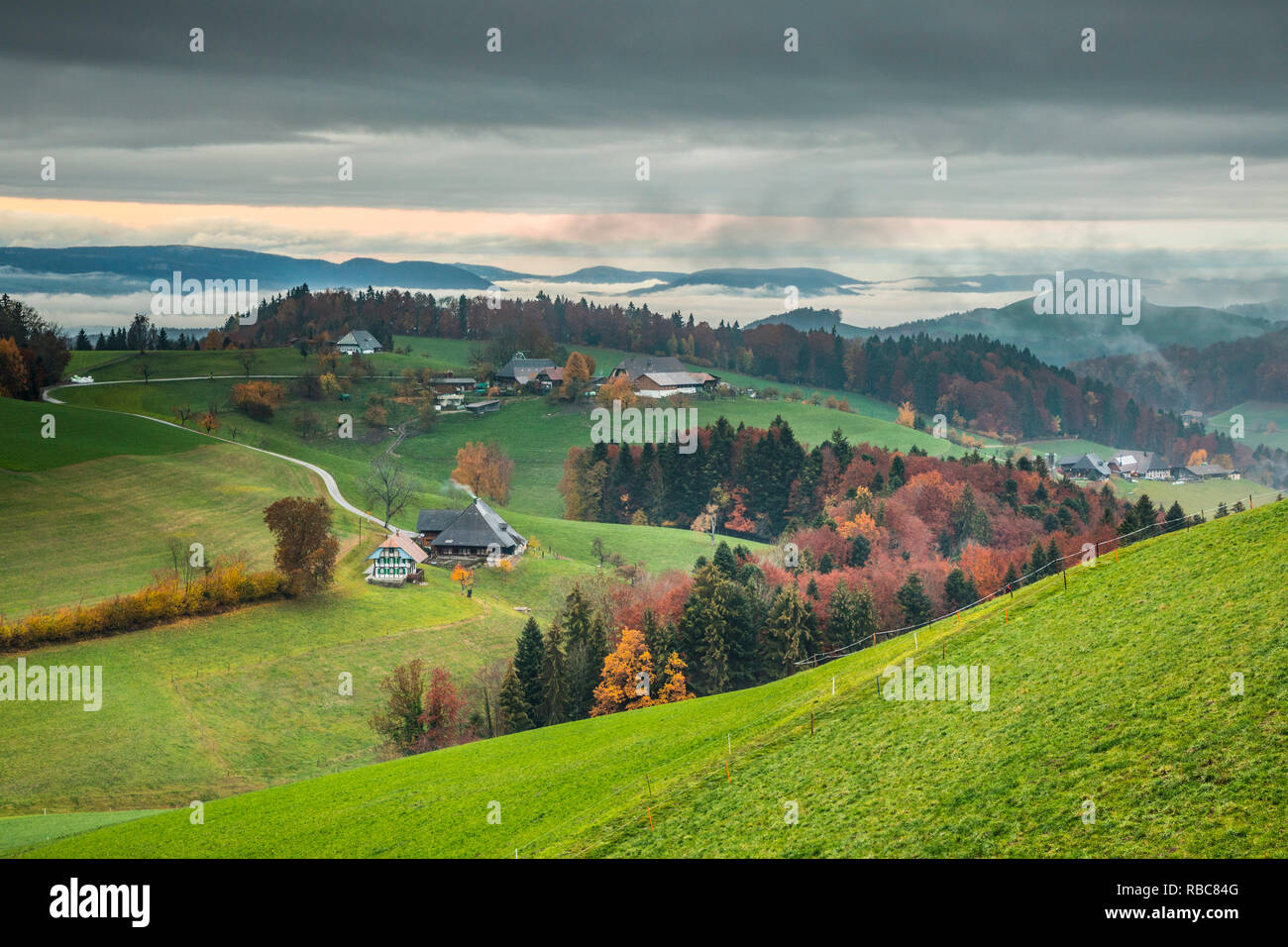 Emmental, Berner Oberland, Schweiz Stockfoto