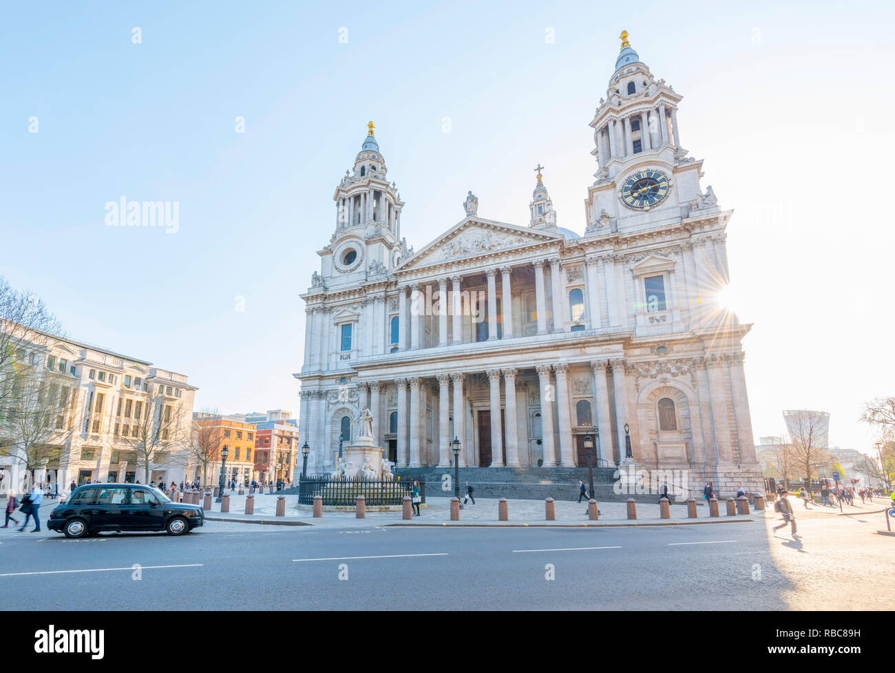 Großbritannien, England, London, Ludgate Hill, St. Paul's Cathedral Stockfoto