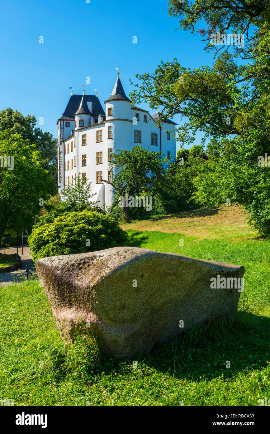 Castle Hotel, Casino und 3 Sterne Restaurant Victor's Residenz, Nennig, Moseltal, Saarland, Deutschland Stockfoto