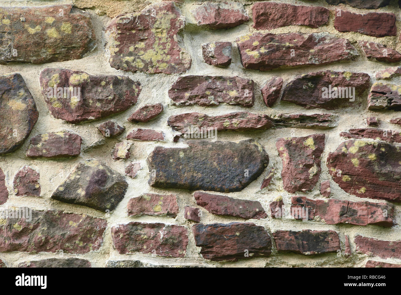 Rock Wall Hintergründe Stockfoto