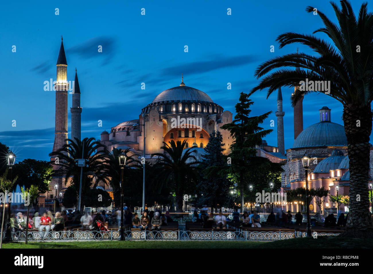 Die Hagia Sofia Istanbul/Türkei Stockfoto