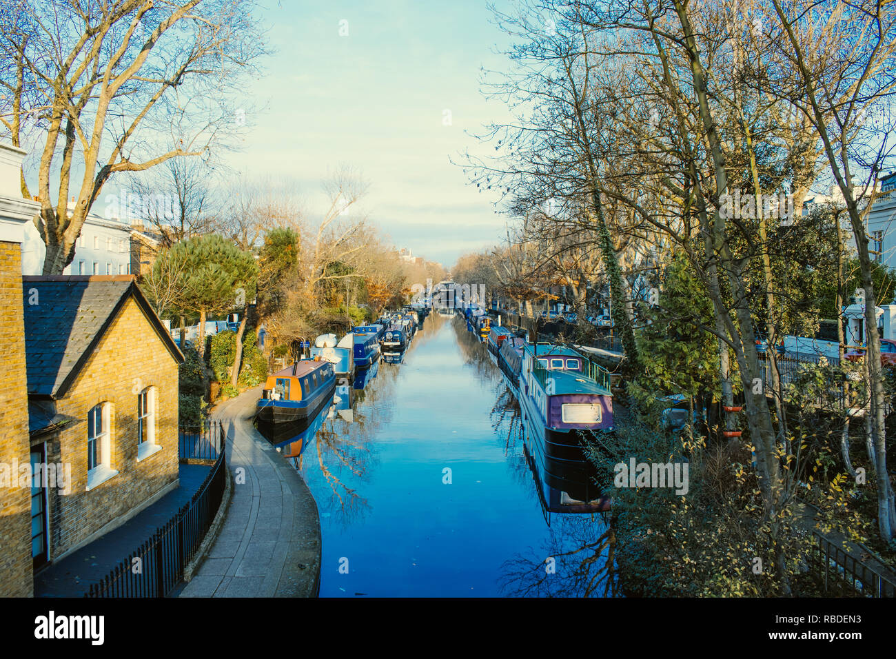 Canal an Little Venice, London Stockfoto