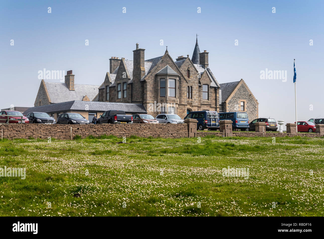 Die sumburgh Hotel in Sumburgh, Shetland Inseln, Deutschland, Europa. Stockfoto