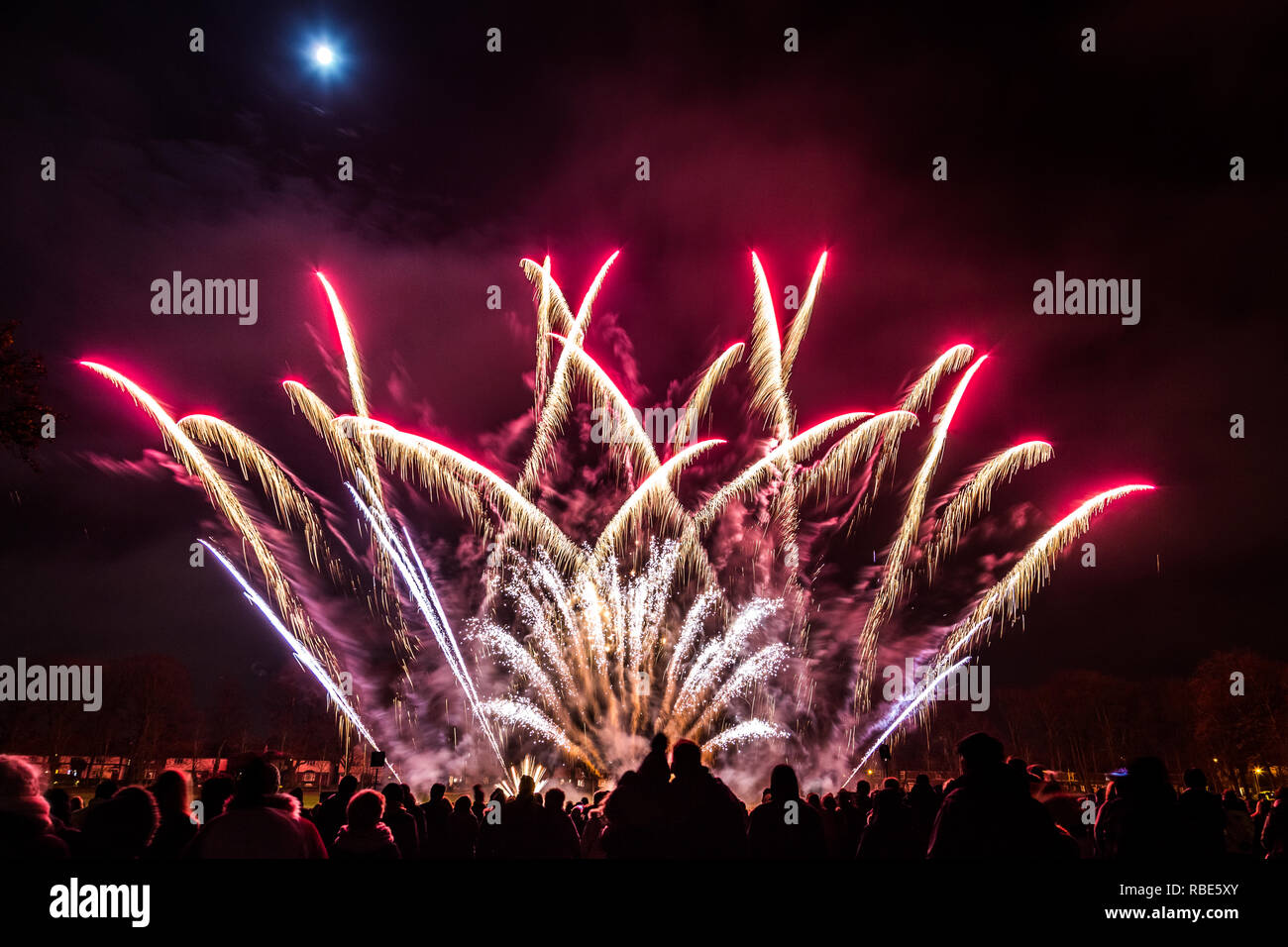 Feuerwerk Stockfoto