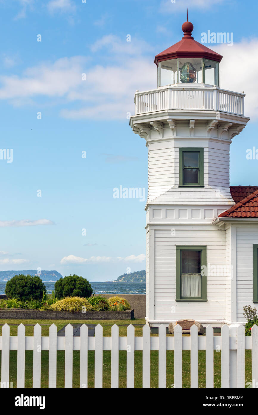 Leuchtturm, Seattle, Washington Stockfoto