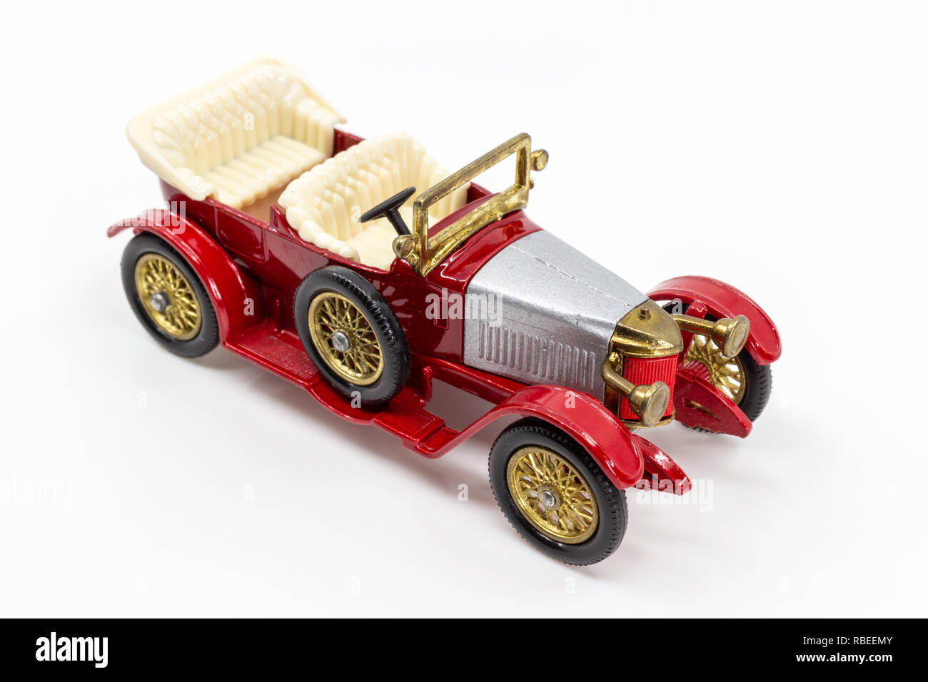 Matchbox Modelle von Gestern Y-2 Vauxhall Prince Henry 1914 Stockfoto