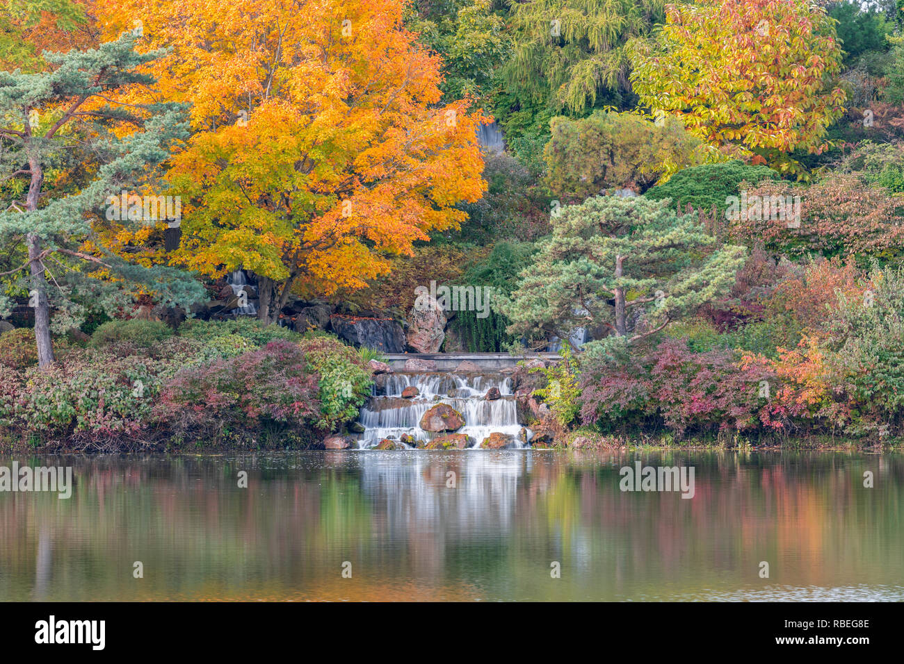 Herbst Landschaft Stockfoto