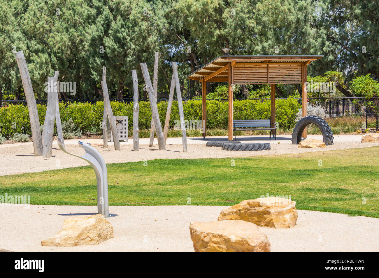 Roy Marten Hund Park Adelaide. Stockfoto