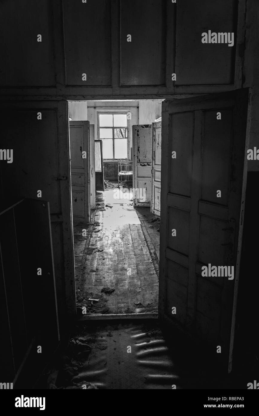 Bilder aus Tschernobyl, Ukraine Stockfoto