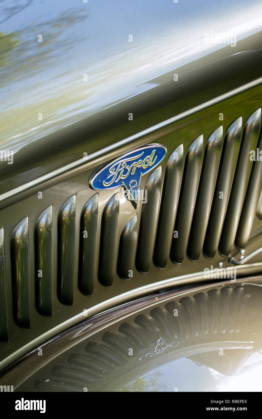 1936 Ford Pick up Detail Stockfoto