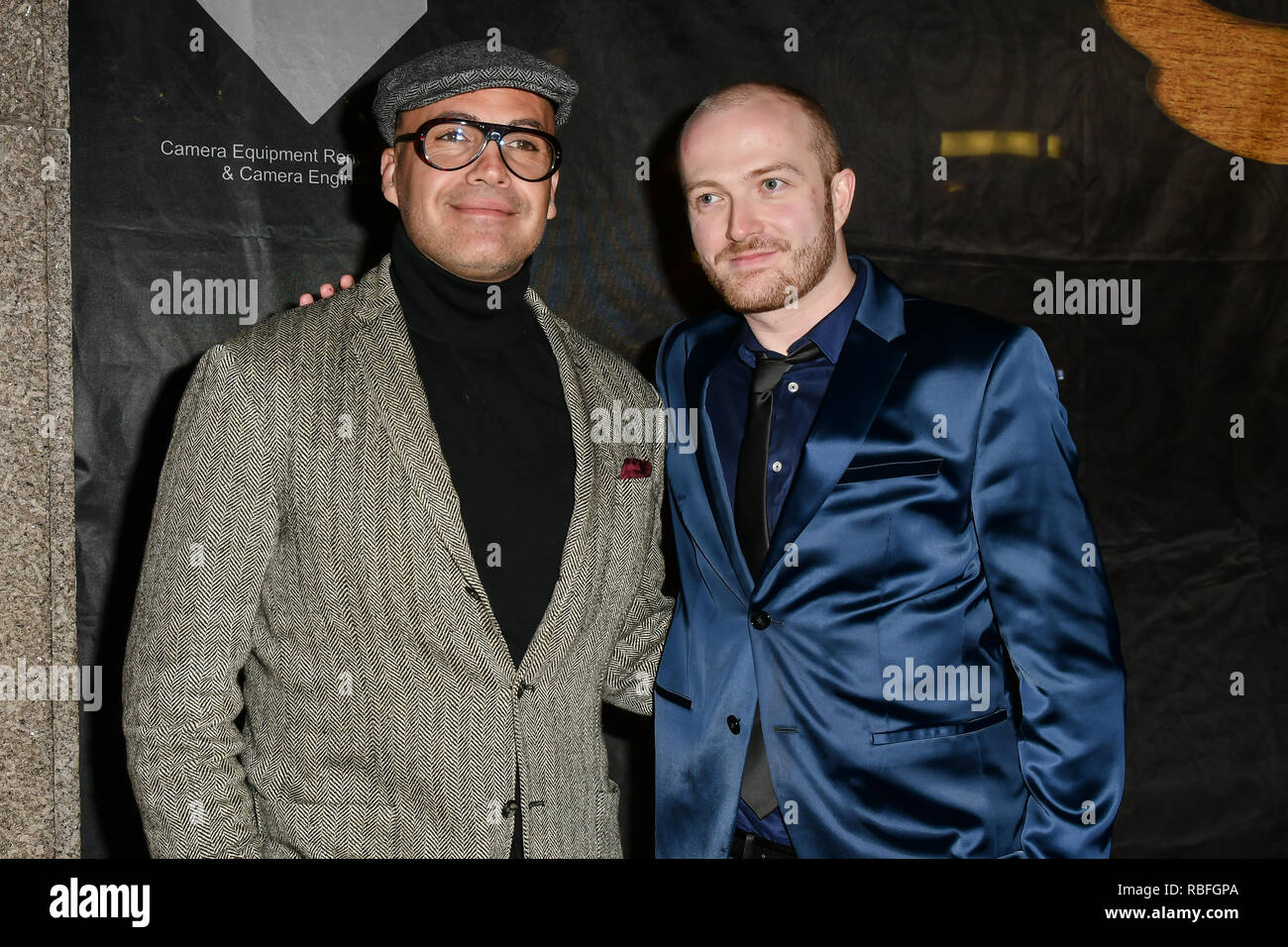 London, Großbritannien. 10. Jan 2019. Billy Zane kommt an der Gold Film Awards auf der Regent Street Kino am 10. Januar 2019, London, UK. Bild Capital/Alamy leben Nachrichten Stockfoto