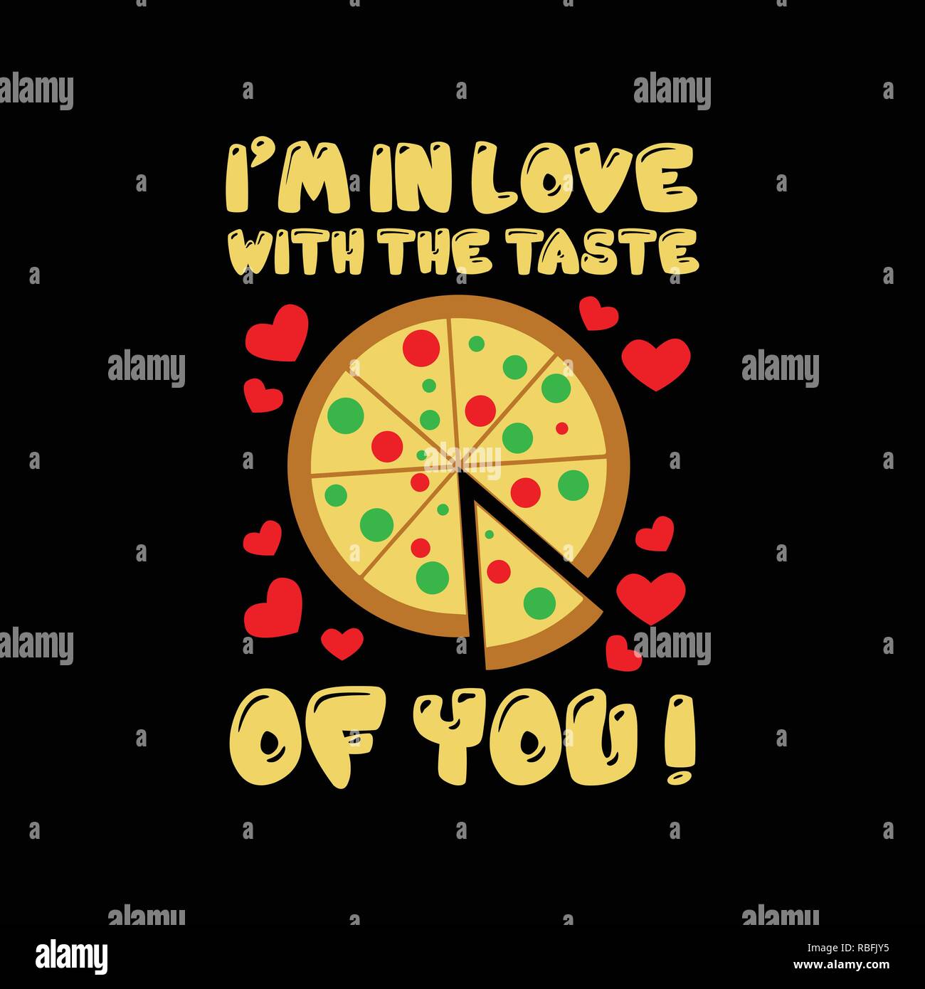 Ich Liebe Pizza Stockfotos und bilder Kaufen Alamy